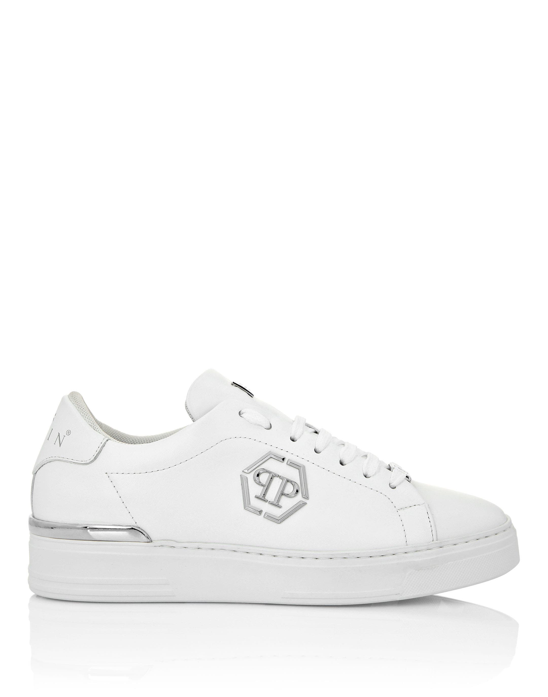 Low-Top Sneakers Hexagon Unisex, Alternate, color, white