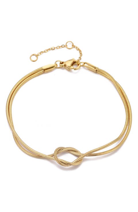 Knotted Chain Bracelet
