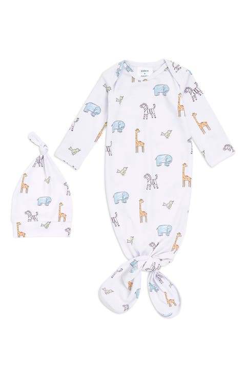 Comfort Knit Gown & Hat Set (Baby)