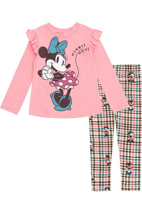 Minnie Mouse Glitter 2-Piece Tee and Leggings Set