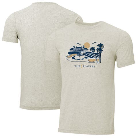 Men's Ahead  Cream THE PLAYERS Clubhouse Instant Classic Tri-Blend T-Shirt