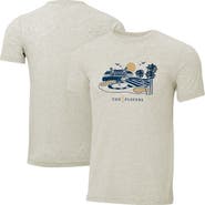 AHEAD Men's Ahead  Cream THE PLAYERS Clubhouse Instant Classic Tri-Blend T-Shirt