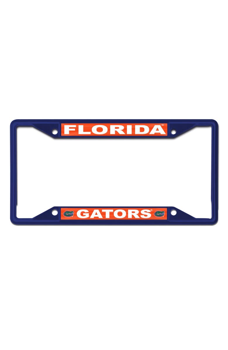 WINCRAFT Florida Gators Chrome Color License Plate Frame, Main, color, 