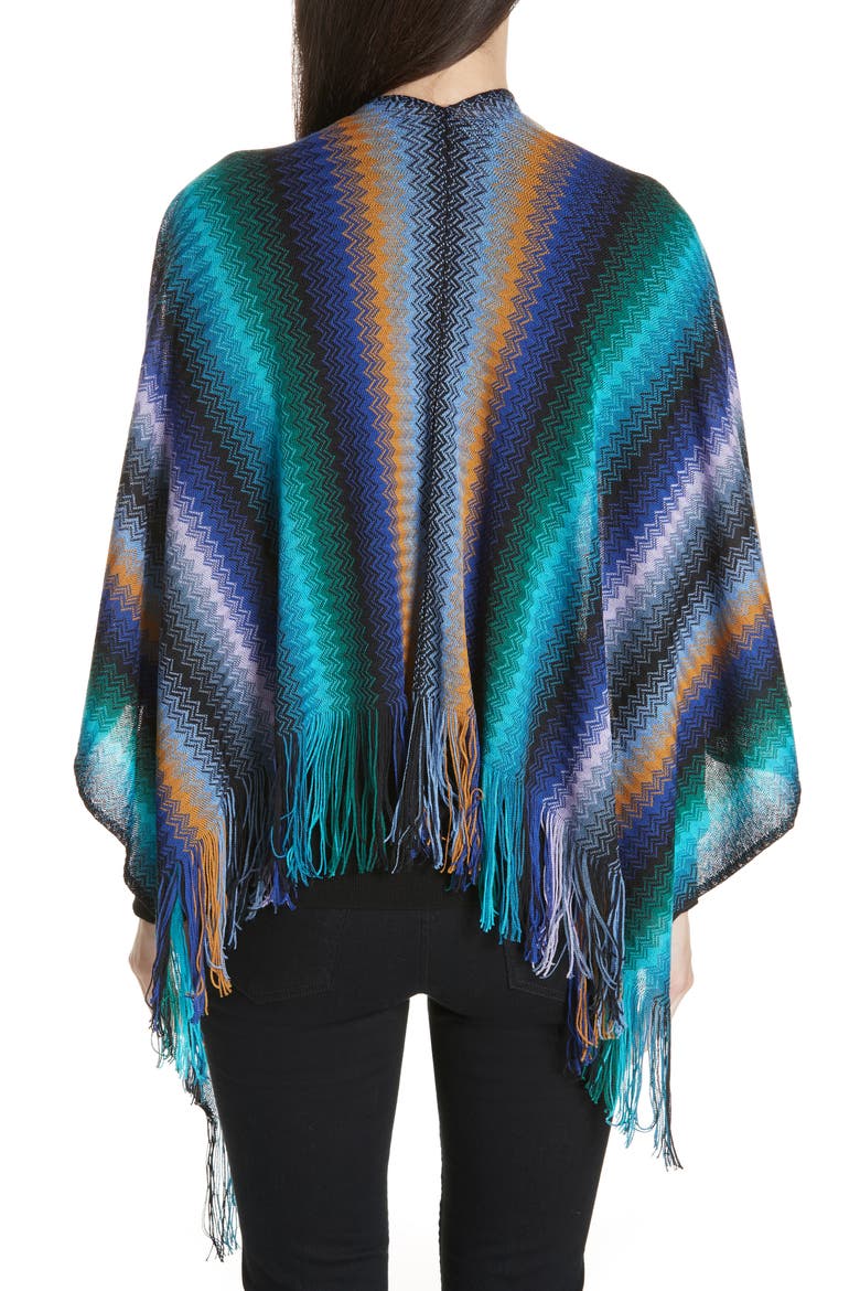 Wool Cape, Alternate, color, PURPLE