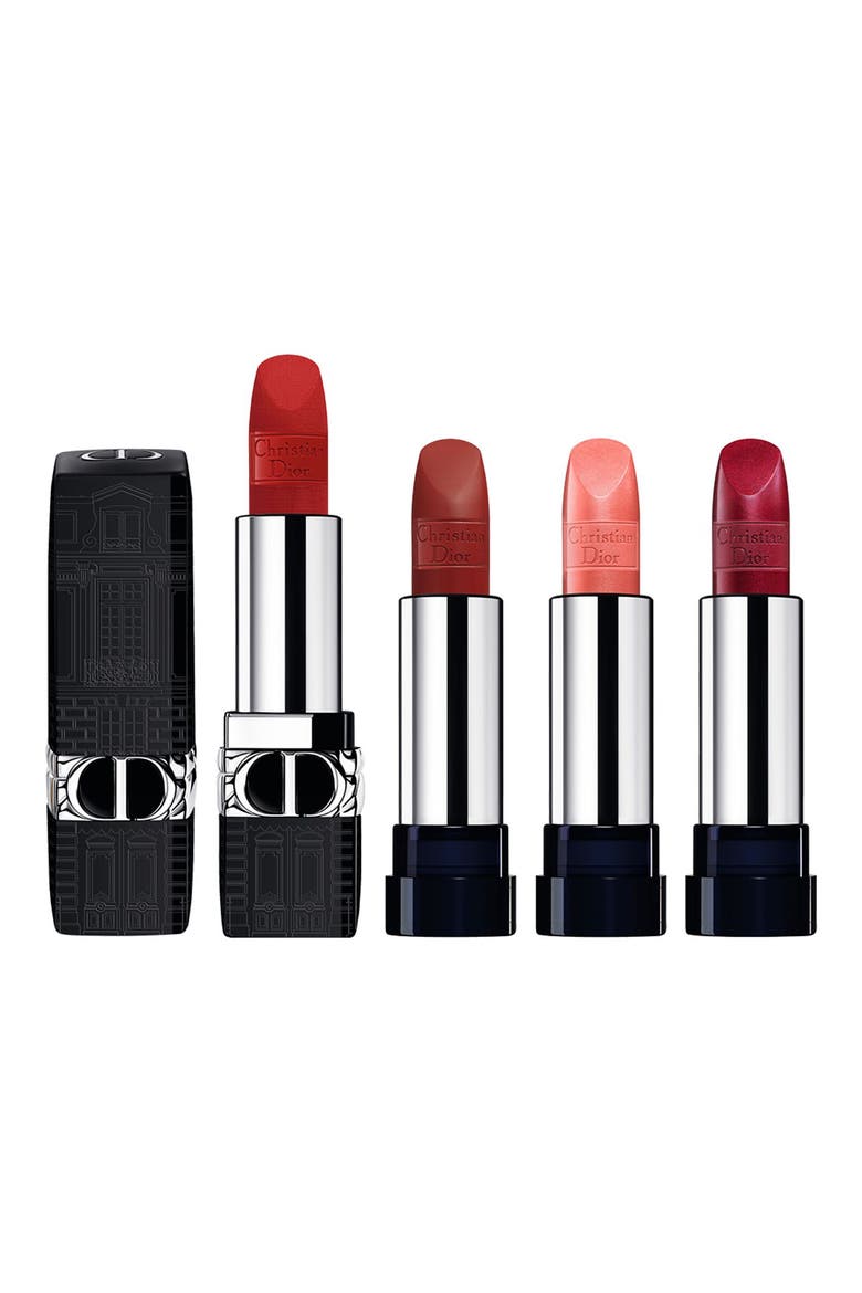 Rouge Dior Minaudière Lipstick Case & Lipstick Refill Set, Alternate, color, NO COLOR