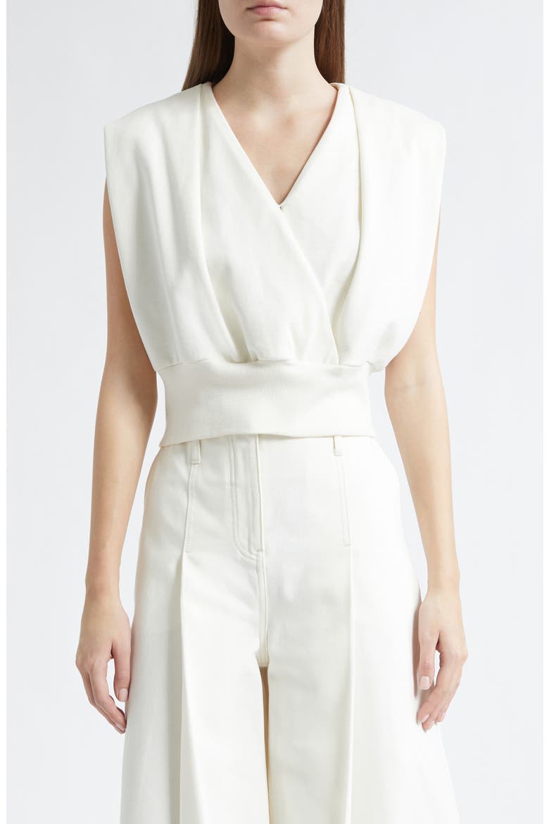 Draped Sleeveless Top, Main, color, TOFU