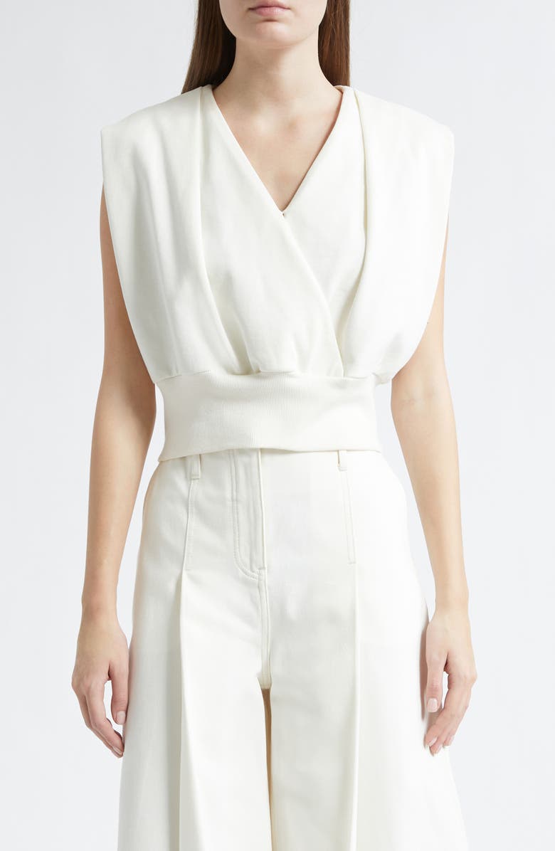 3.1 Phillip Lim Surplice Sleeveless Top, Main, color, Tofu