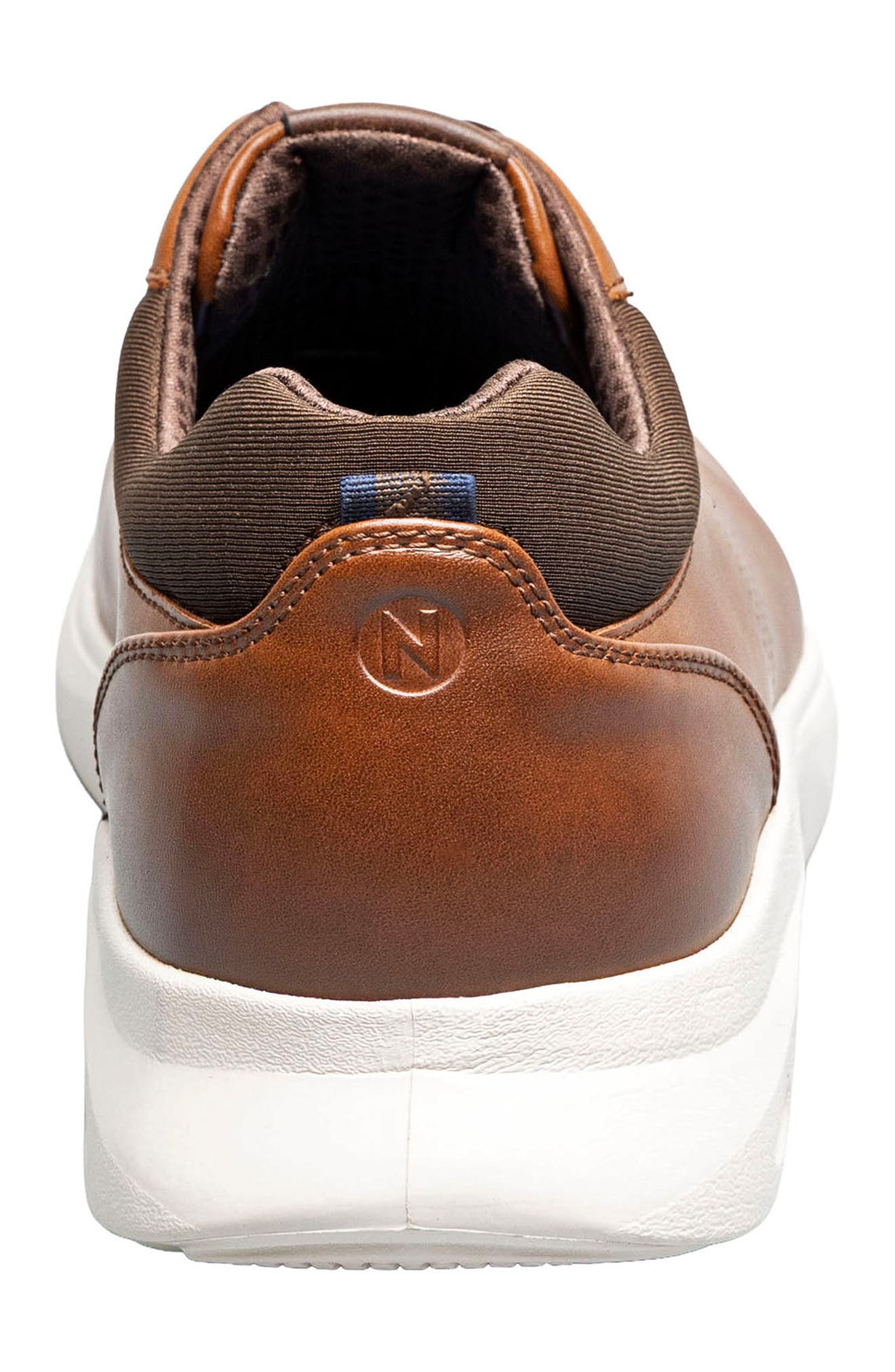 Ponte Perforated Sneaker, Alternate, color, COGNAC MULTI