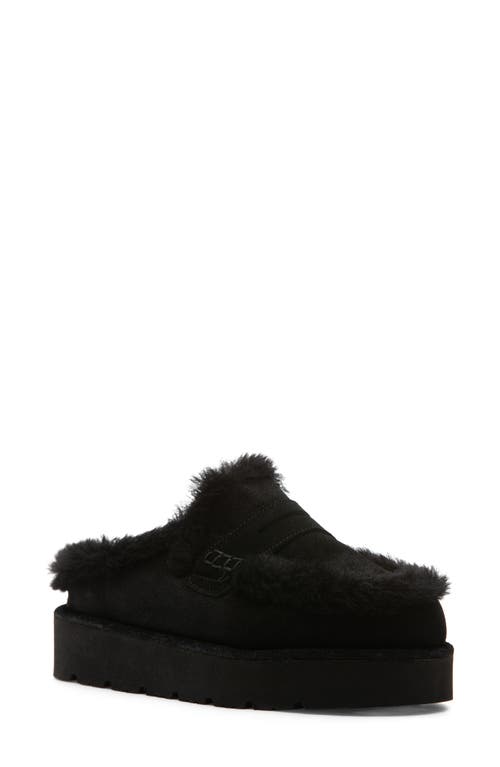 275 Central Siria Penny Loafer Slipper In Black