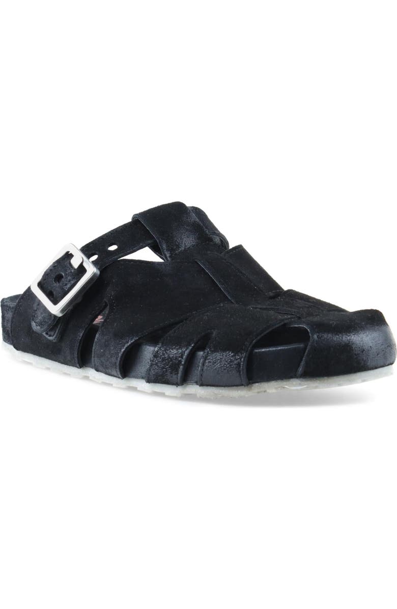 A.S.98 Roland Fisherman Sandal, Main, color, Black