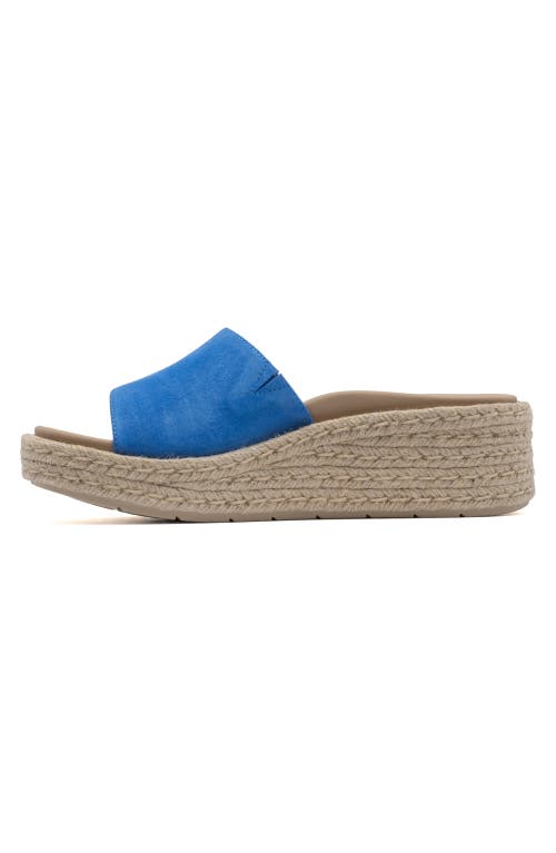 Abeo Solstice Slide In Mar Blue Suede - Regular