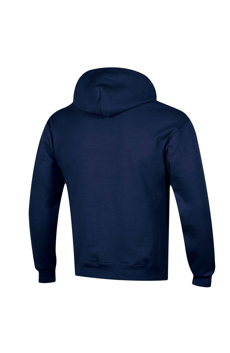 Champion Men's Champion Navy Auburn Tigers Arch Pill Pullover Hoodie, Alternate, color,
