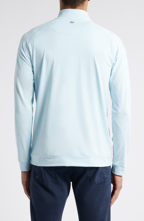 Swannies Colt Quarter Zip Golf Pullover In Sky