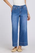 NYDJ Teresa Wide Hem Ankle Wide Leg Jeans