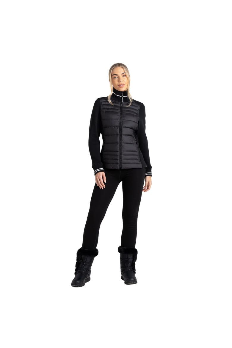 Icy Hybrid Padded Jacket, Alternate, color, Black