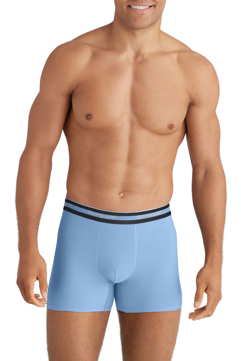 3-Pack Comfort Micro 4-Inch Boxer Briefs, Alternate, color, DRESS BLUES, DUTCH