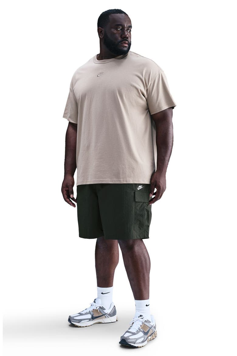 Club Utility Shorts, Alternate, color, SEQUOIA/ WHITE