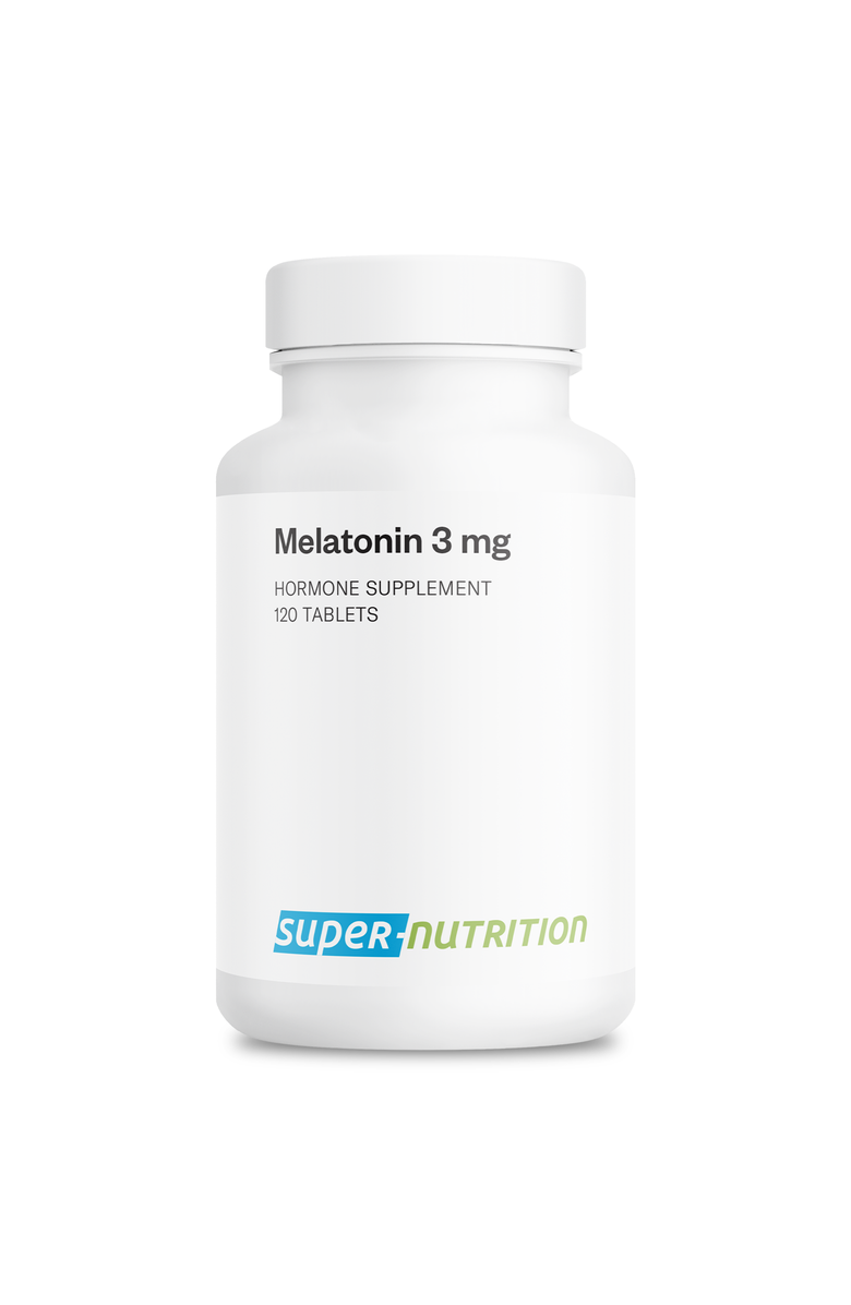 SuperSmart Melatonin 3mg, Main, color, NO COLOR