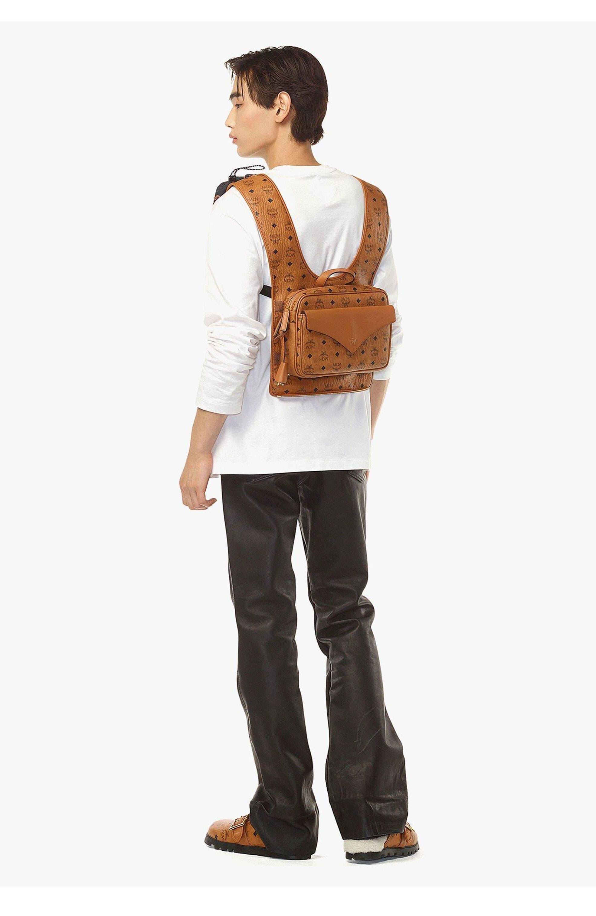 MCM Aren Multi-Backpack in Visetos (Men) | Nordstrom