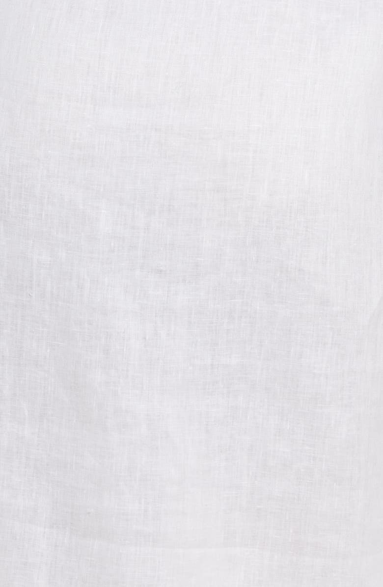 Papinelle Stripe Linen Robe, Alternate, color,