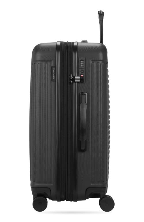 Swissgear 24-inch Hardside Spinner Luggage In Black