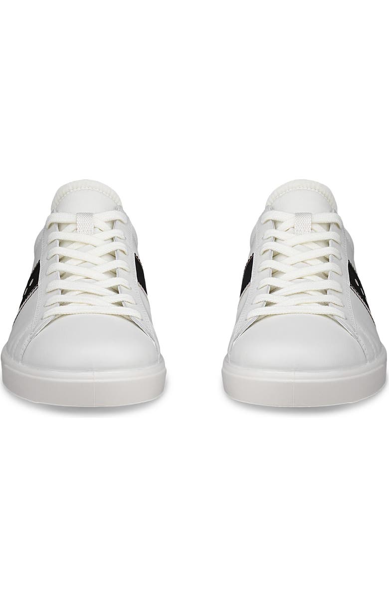 ECCO Street Lite Retro Sneaker, Alternate, color, White/Pure Silver