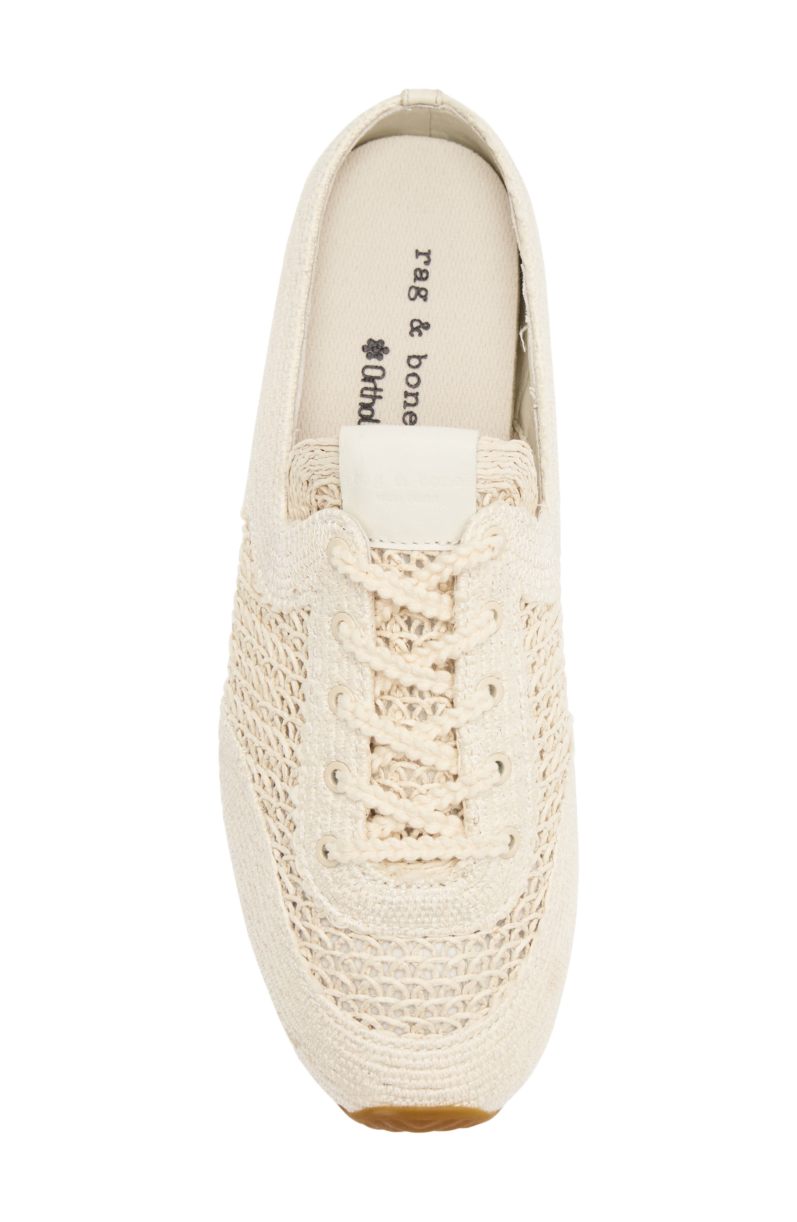 rag & bone Retro Runner Slim Ultra Mule, Alternate, color, Beige