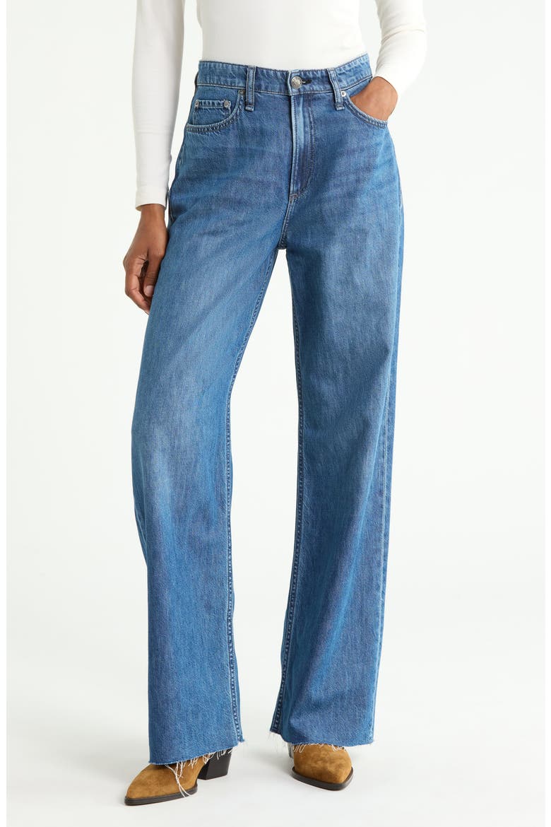 Logan Wide Leg Jeans, Main, color, DELMONT