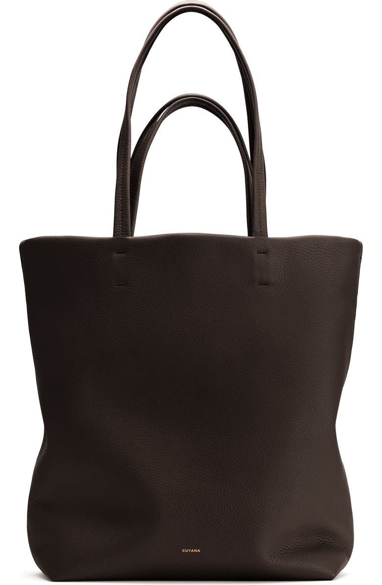 Cuyana Tall Easy Tote, Main, color, Mocha