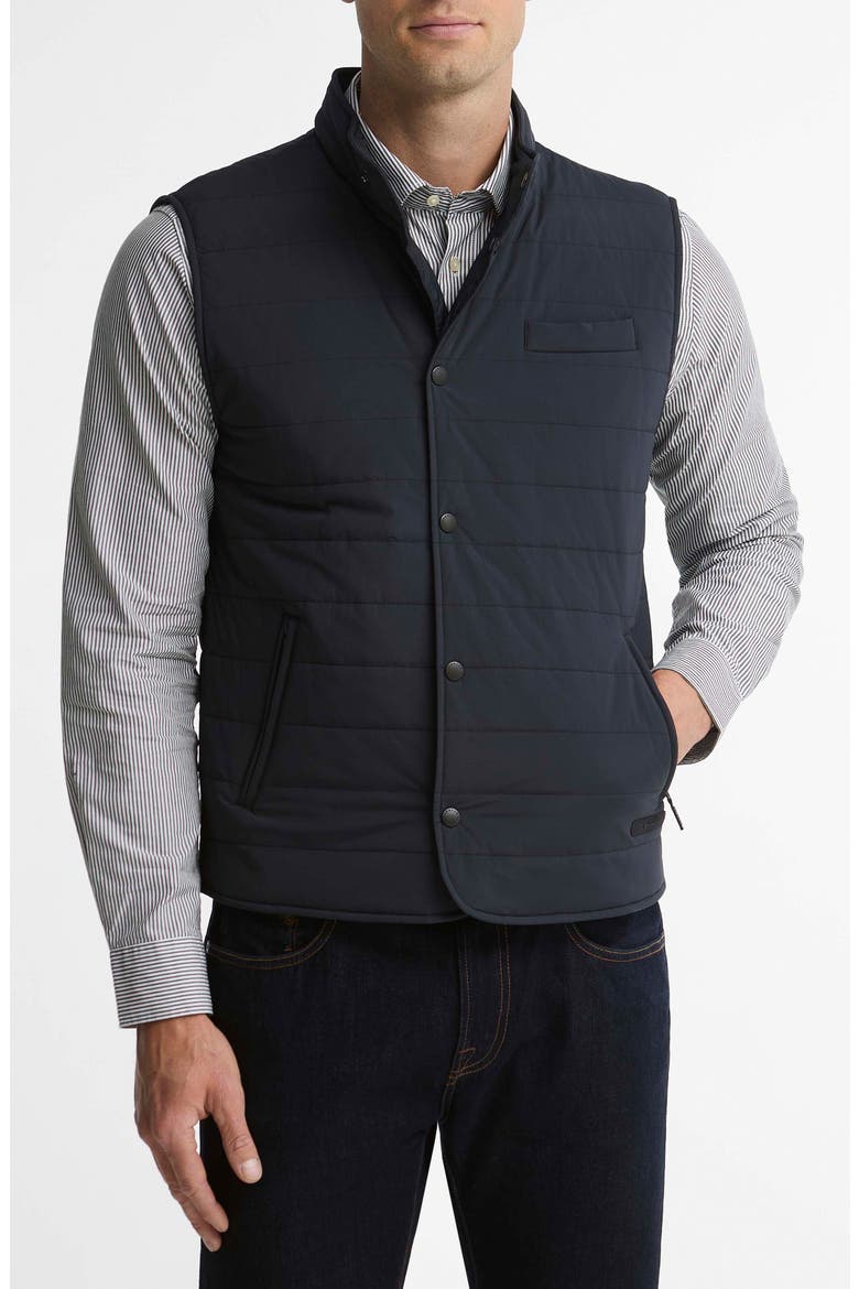 Palmo Quilted Gilet, Main, color, NAVY
