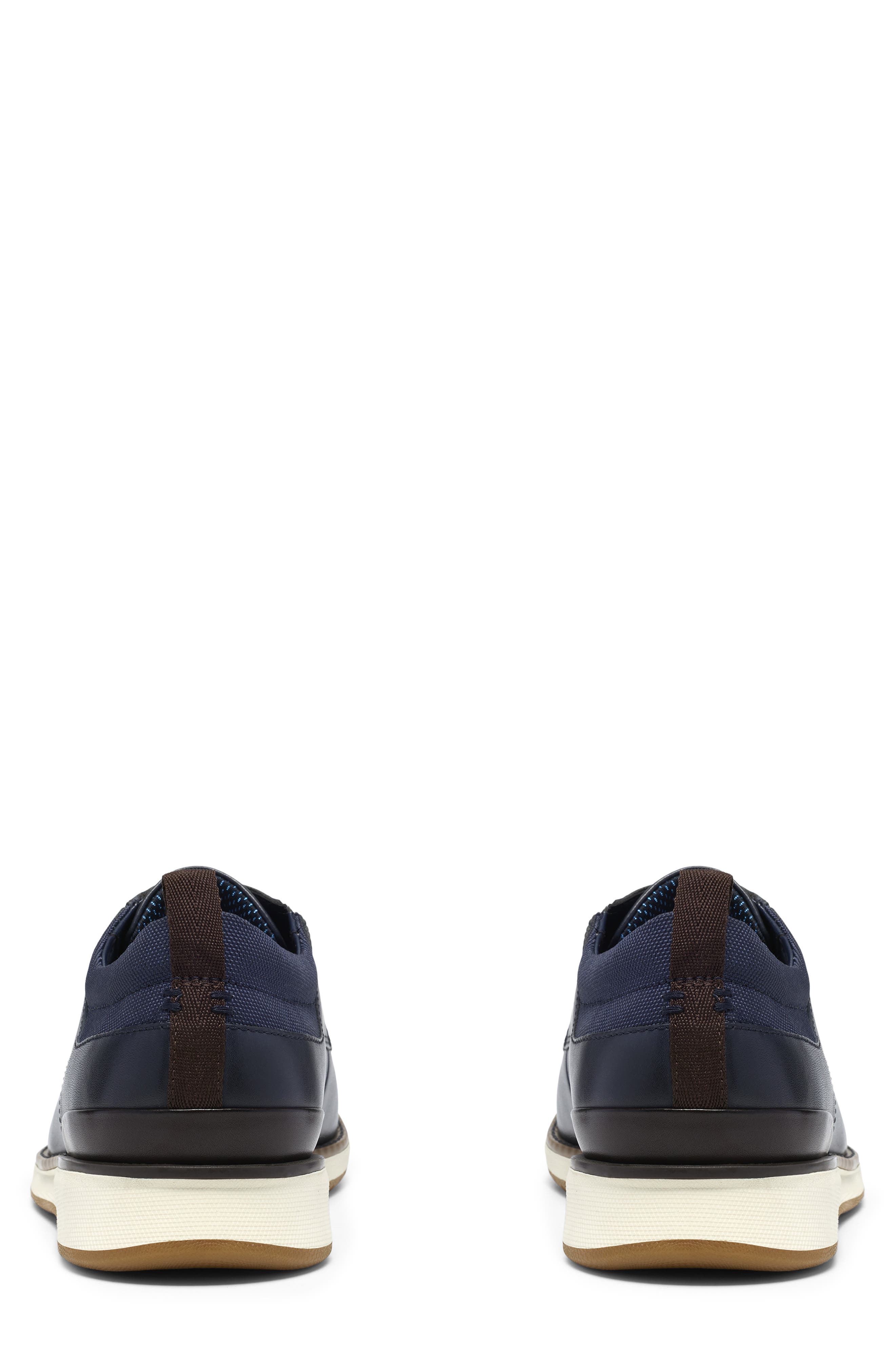 Flexhybrid Plain Toe Derby, Alternate, color, NAVY LEATHER