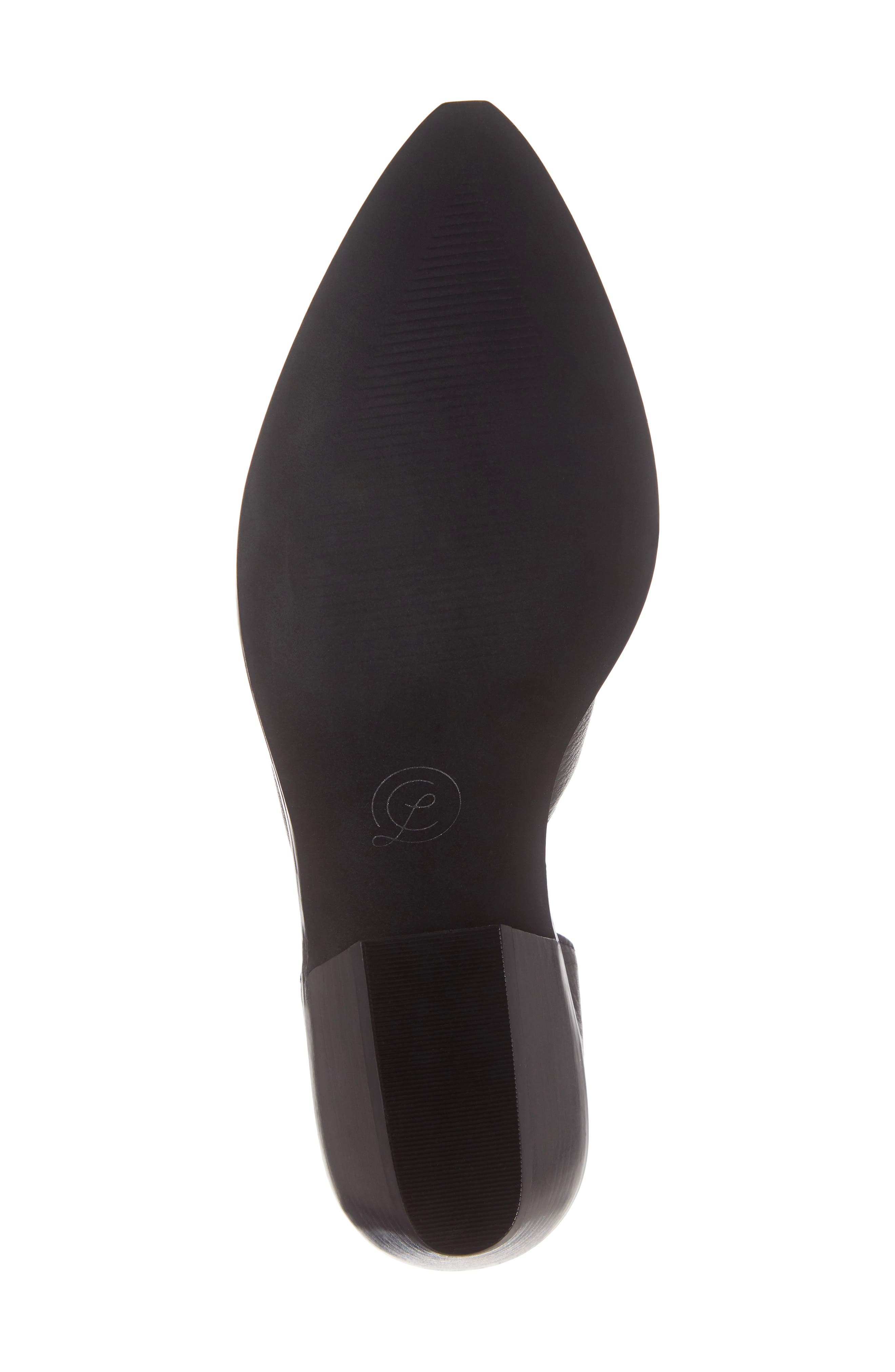 Chinese Laundry Matcha d'Orsay Flat, Alternate, color, Black Leather