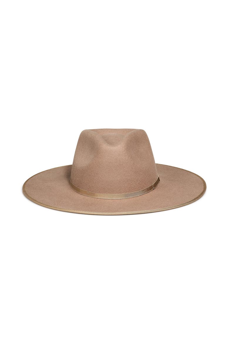Flat Brim Hat, Alternate, color, Tan