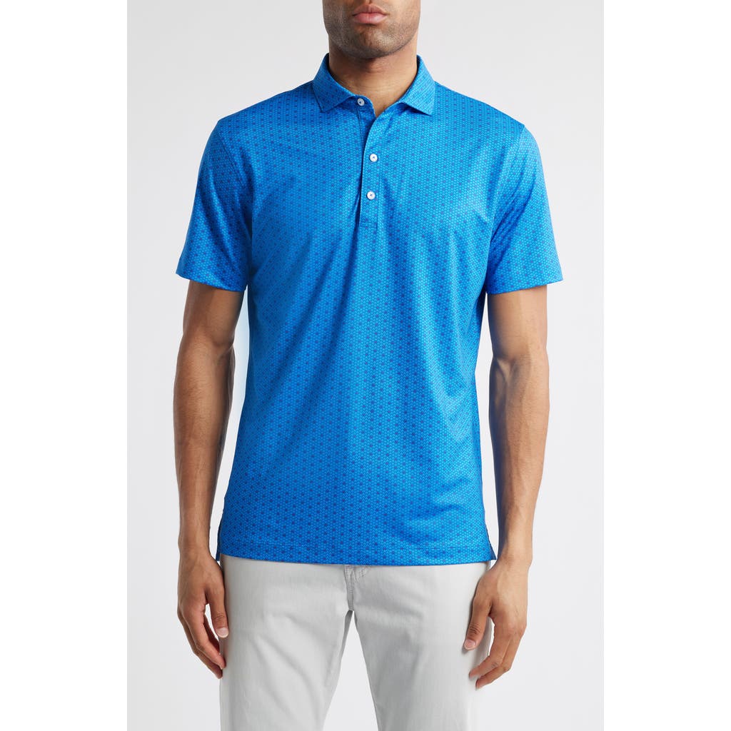 Johnnie-o Emillio Geo Print Prep-formance Golf Polo