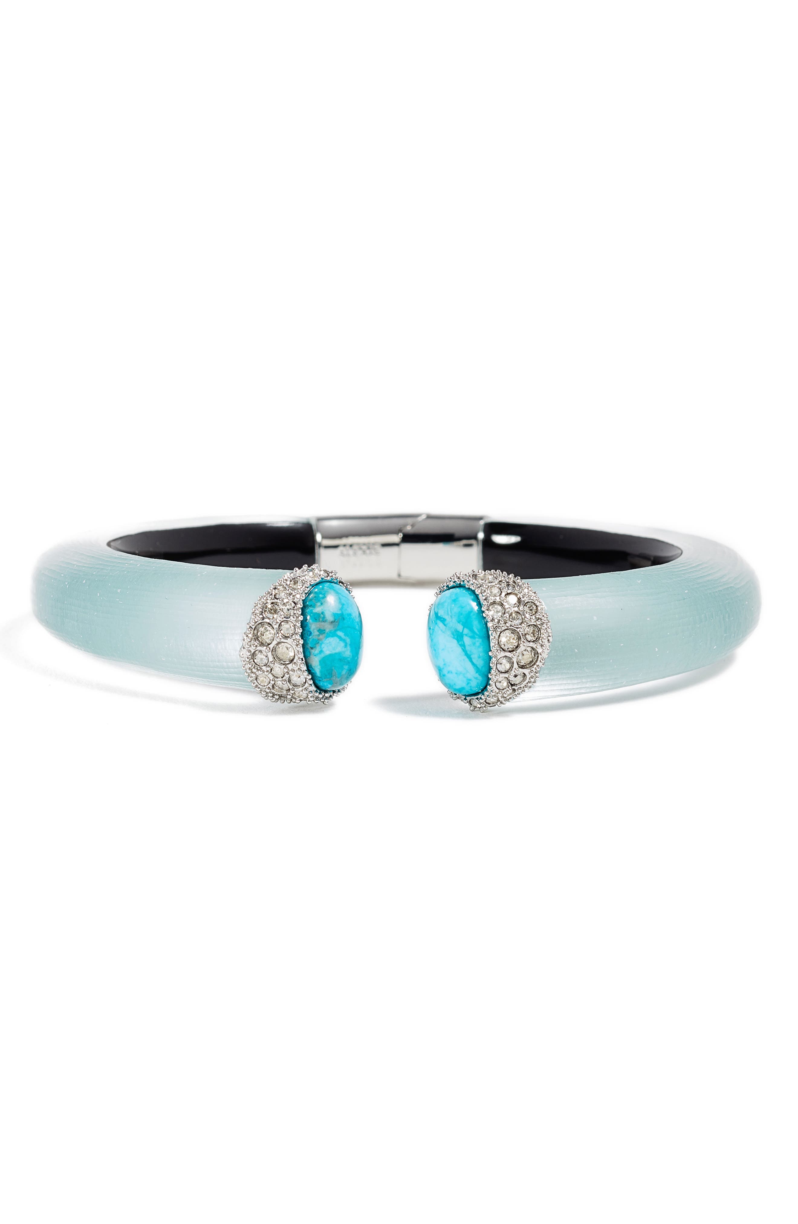 Alexis Bittar Encrusted Double Stone Lucite® Hinge Bracelet (Women ...