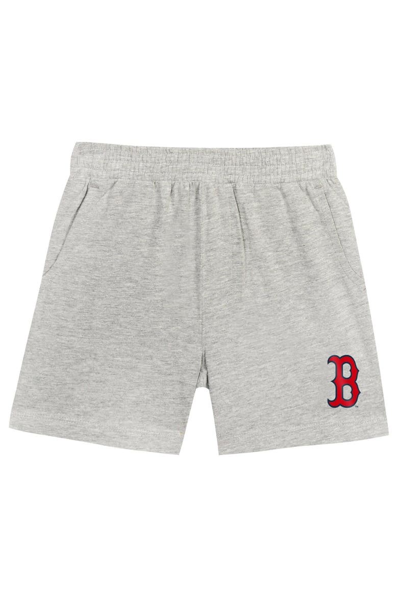 Preschool Fanatics Branded Boston Red Sox Loaded Base T-Shirt & Shorts Set, Alternate, color, Navy