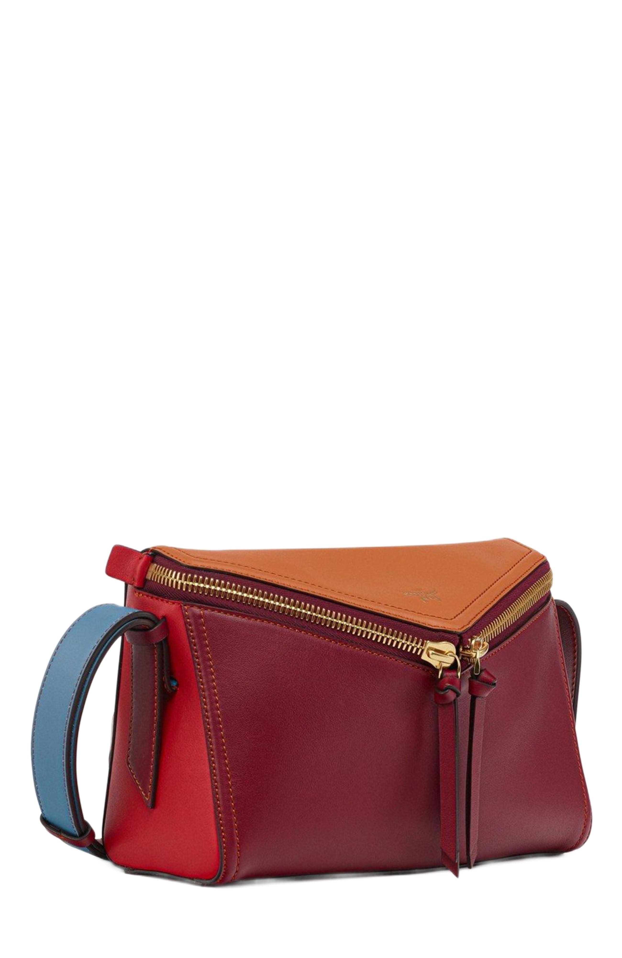 MCM Diamant 3D Shoulder Bag in Calf Leather, Alternate, color, Multi