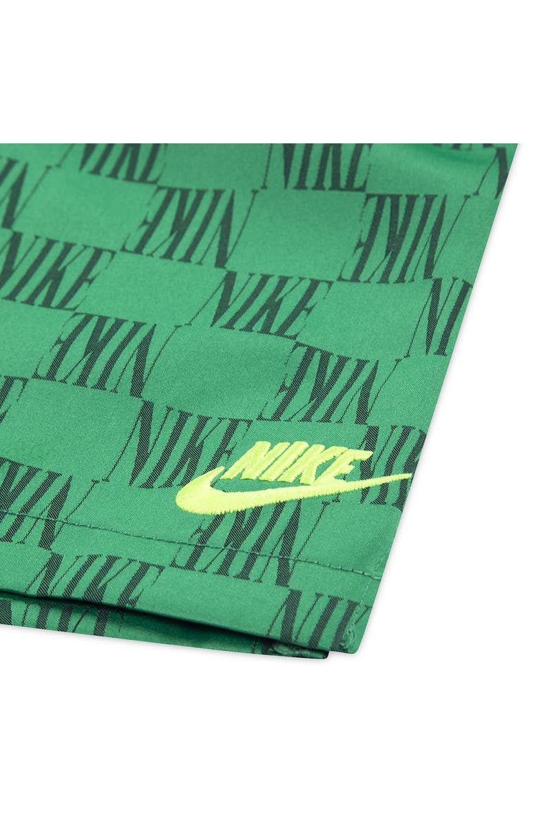 Nike Kids' Logo Check Athletic Shorts, Alternate, color,