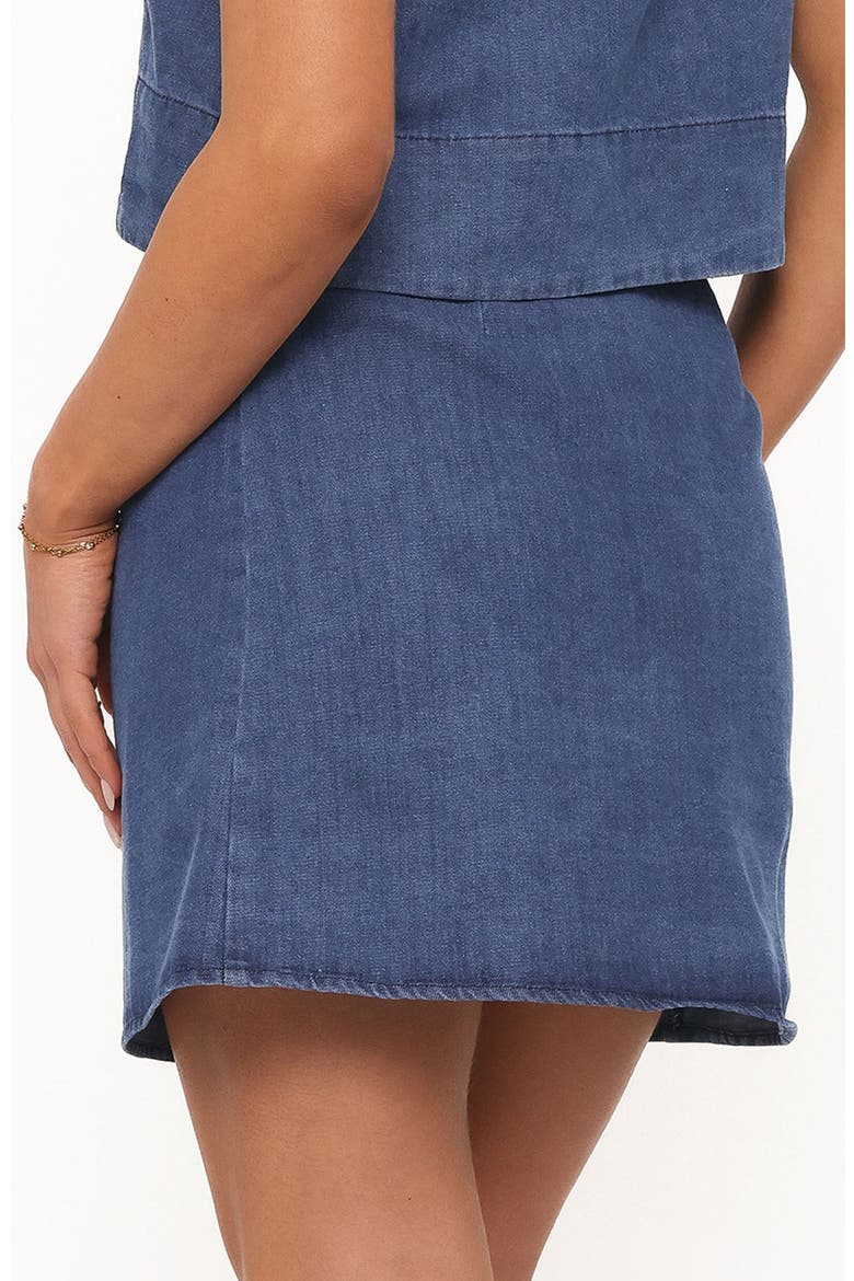 Siena Denim Wrap Skirt, Alternate, color, DENIM WASH