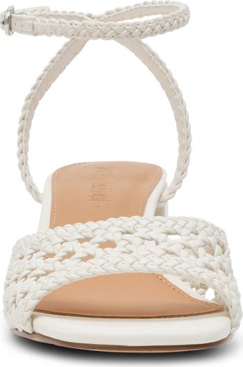 Steve Madden ウーブン ブロックヒール サンダル Soleil Steve Madden Soleil Woven Block Heel Dress Sandals | Dillard's