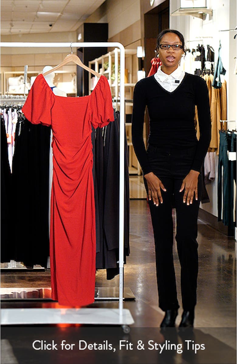 Cary Ruched Sheath Dress, sales video thumbnail