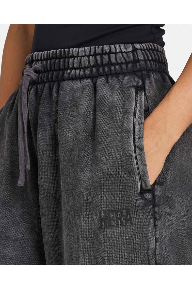 Collective Wide Leg Joggers, Alternate, color, Washed Black