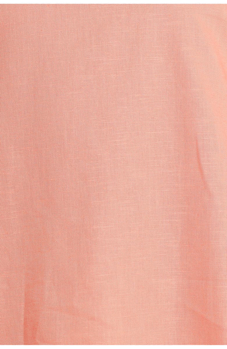 Petal & Pup Priyanka Sleeveless Cotton & Linen Dress, Alternate, color, Peach