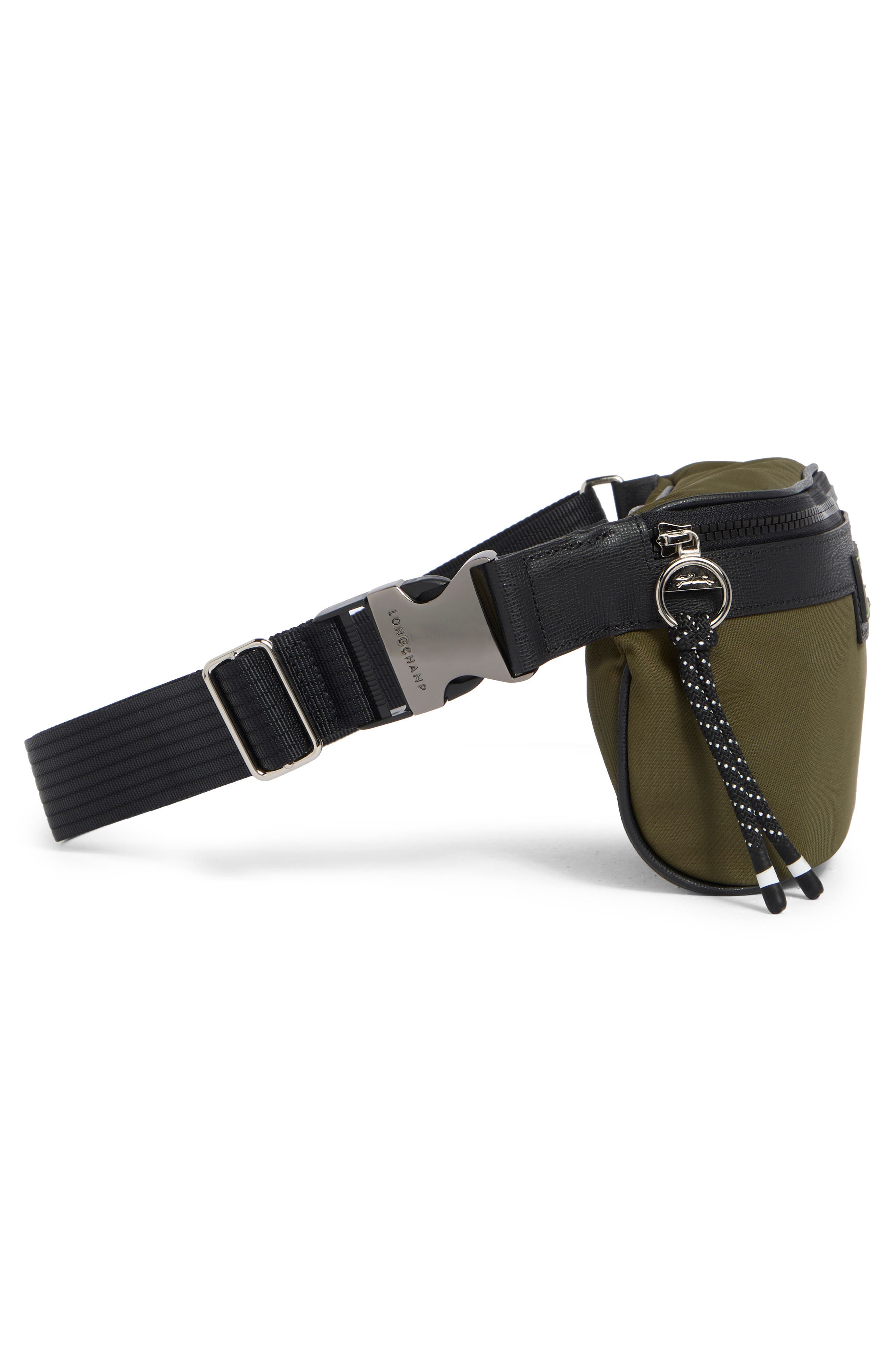 Medium Le Pliage Energy Recycled Nylon Belt Bag, Alternate, color, KHAKI