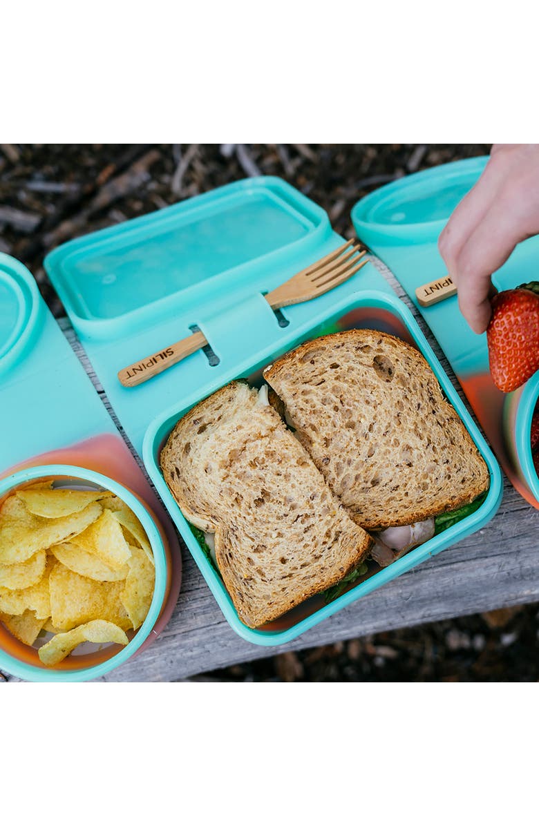 Silipint Silicone Go Go Bowls 2Pk Sandwich Size, Alternate, color, Multicolored