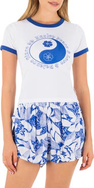 Hurley Peace Out Ringer Baby T-Shirt