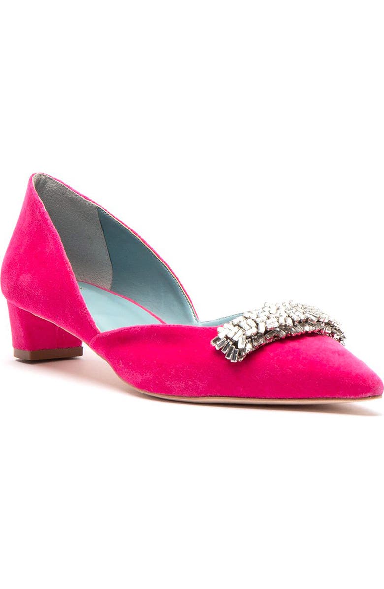 Frances Valentine Paula d'Orsay Pump, Main, color, Pink