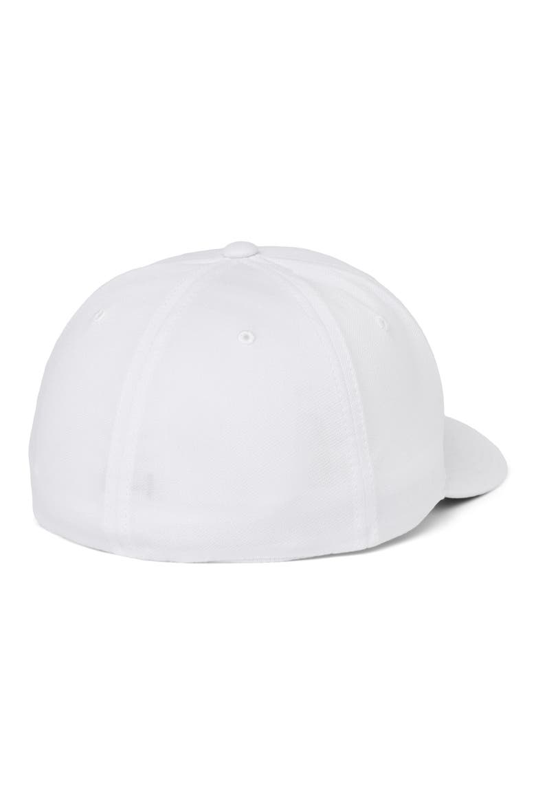 Flag Dad 3.0 Fitted Baseball Cap, Alternate, color, WHITE