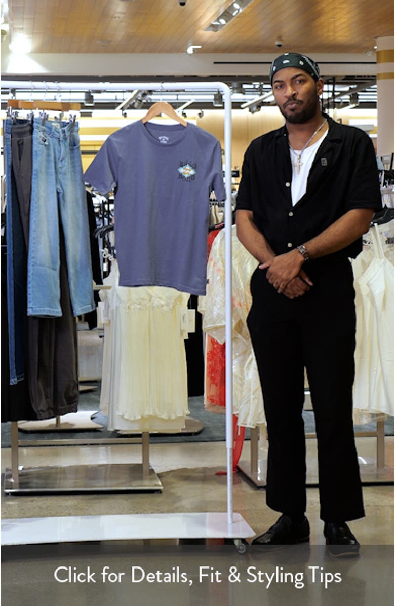 Kids' Fuzz Billabong Graphic T-Shirt, sales video thumbnail