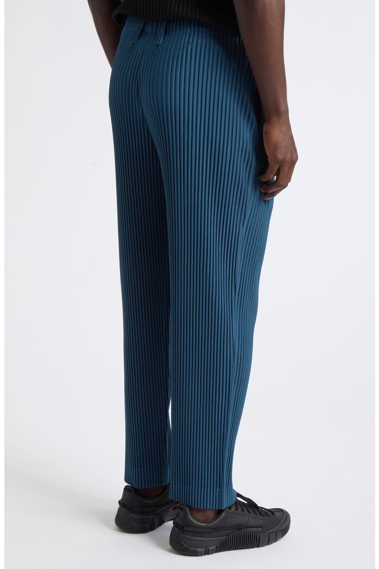Tailored Pleats 1 Straight Leg Pants, Alternate, color, SHADOW BLUE